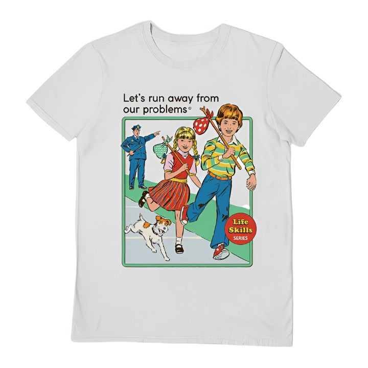 STEVEN RHODES - Let's Run Away T-Shirt