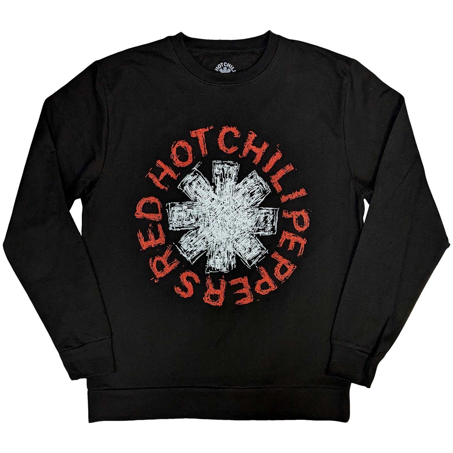 RED HOT CHILI PEPPERS - Scribble Asterisk Long Sleeve T-Shirt