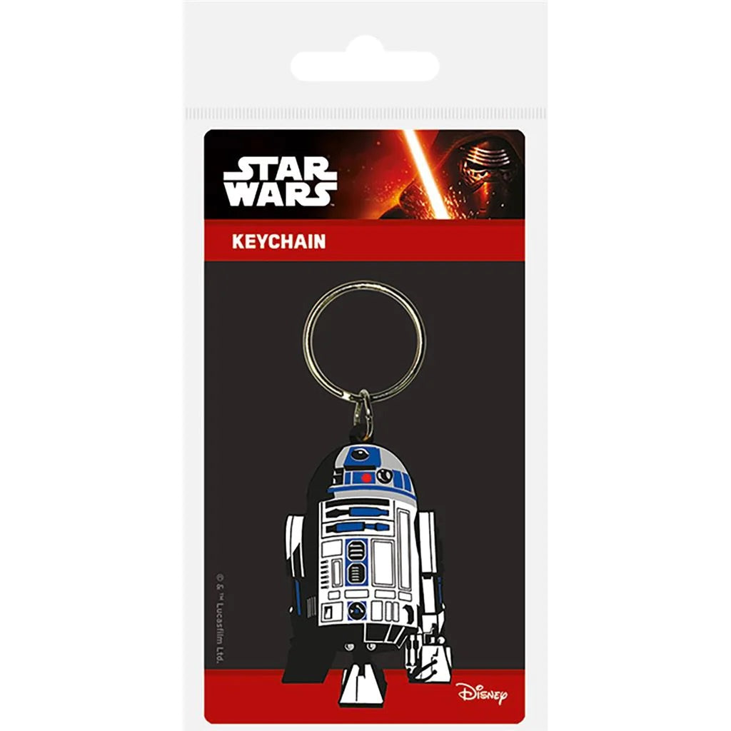 STAR WARS - R2 D2 Rubber Keyring