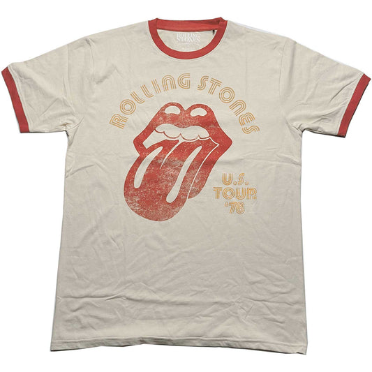 ROLLING STONES - US Tour '78 Ringer T-Shirt