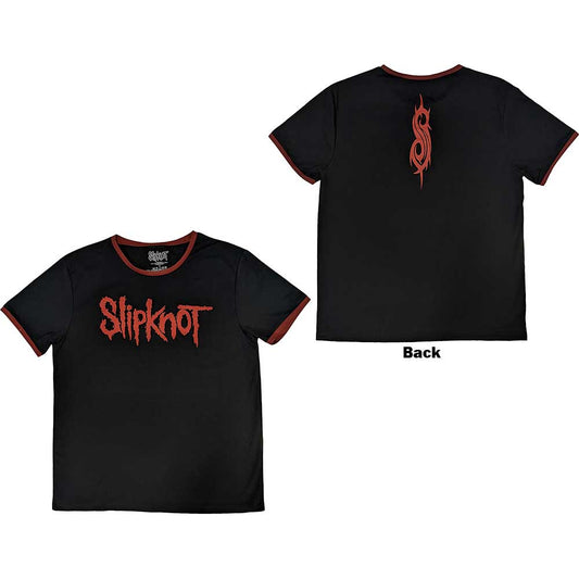 SLIPKNOT - Logo Ringer T-Shirt