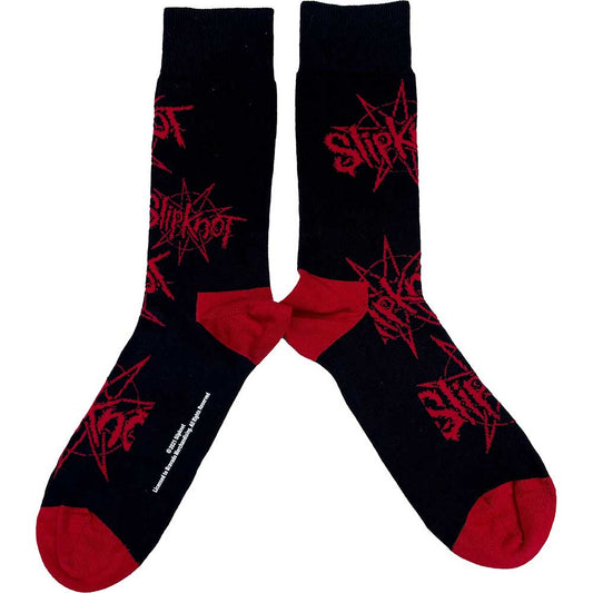 SLIPKNOT - Logo & Nonagram Socks (7-11)