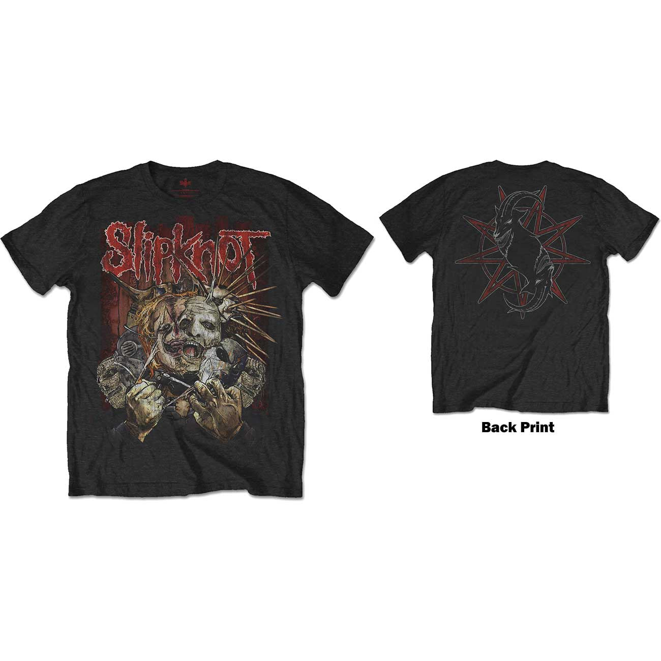 SLIPKNOT - Torn Apart (Back Print) T-Shirt