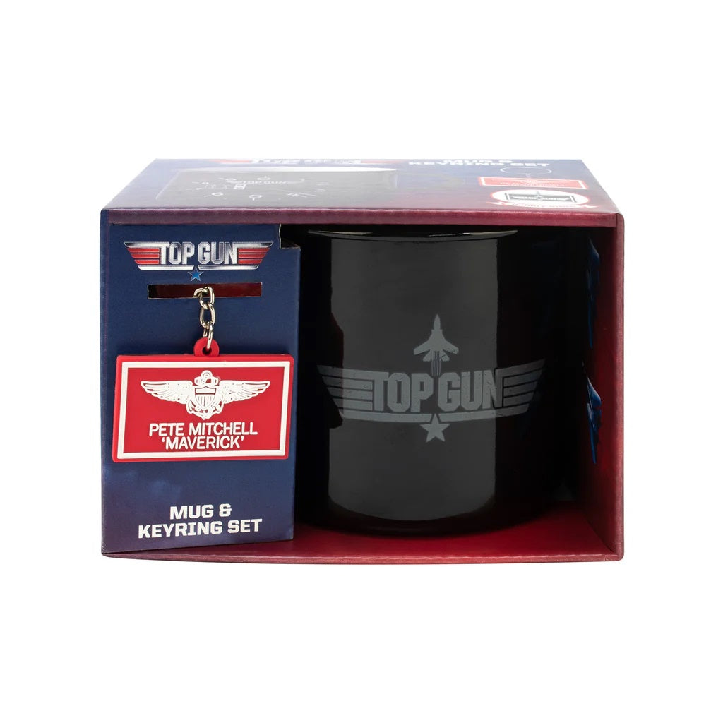 TOP GUN - Enamel Mug & Keyring Set