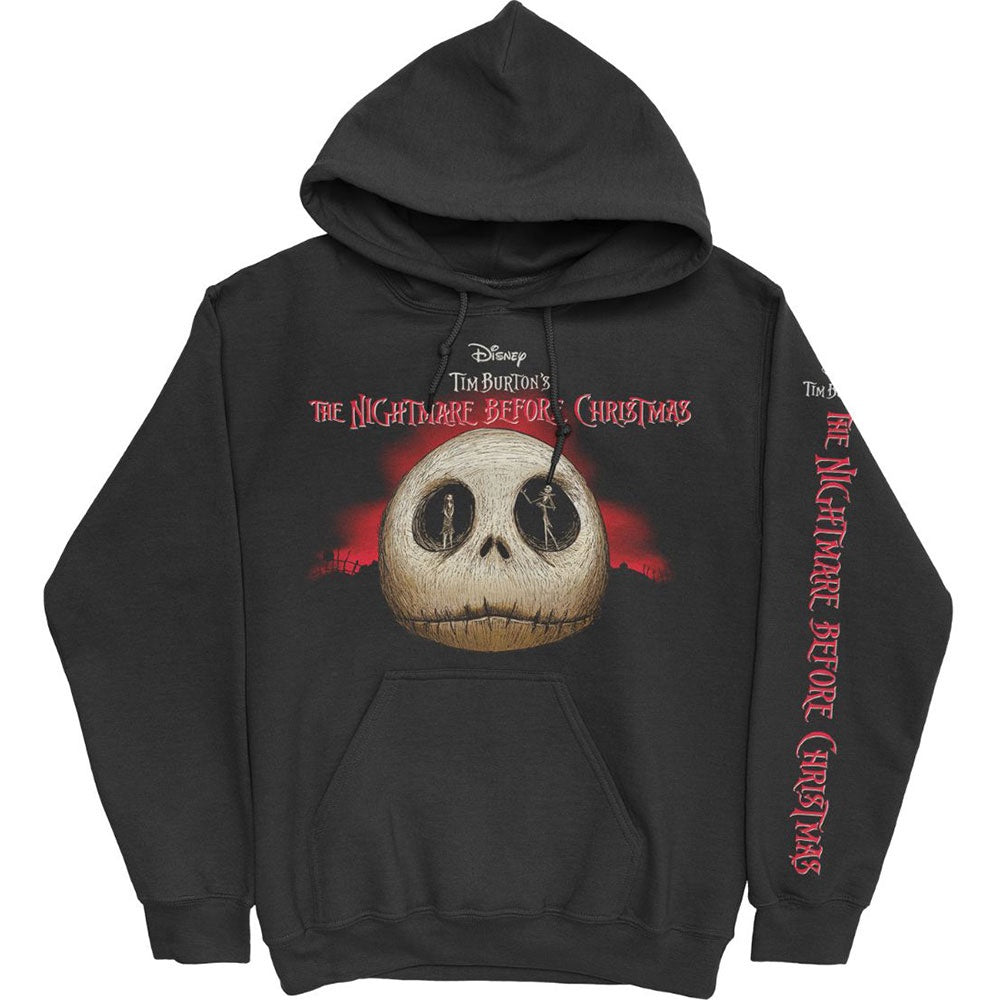 NIGHTMARE BEFORE CHRISTMAS - Jack Skull Eyes Pullover Hoodie