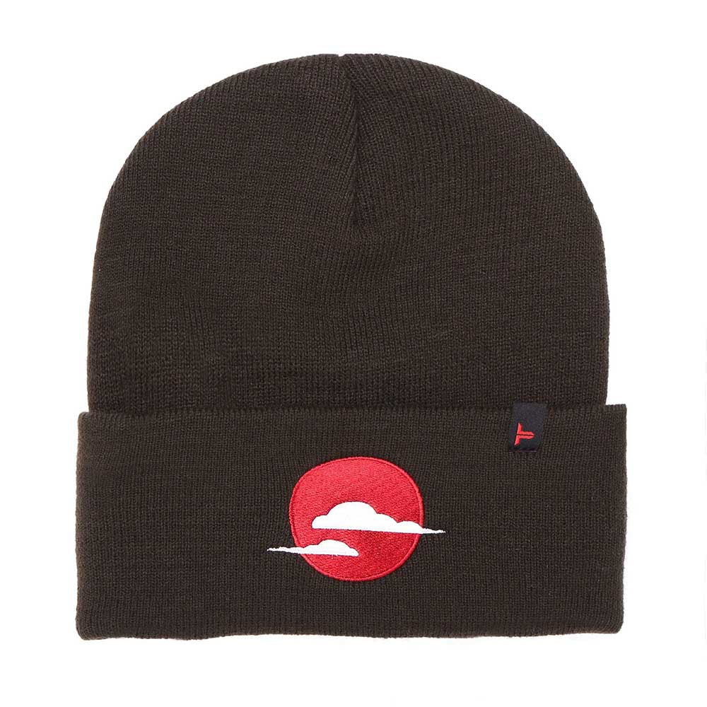 TOKYO TIME - Japan Black Beanie