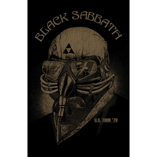 BLACK SABBATH - US Tour '78 Textile Poster