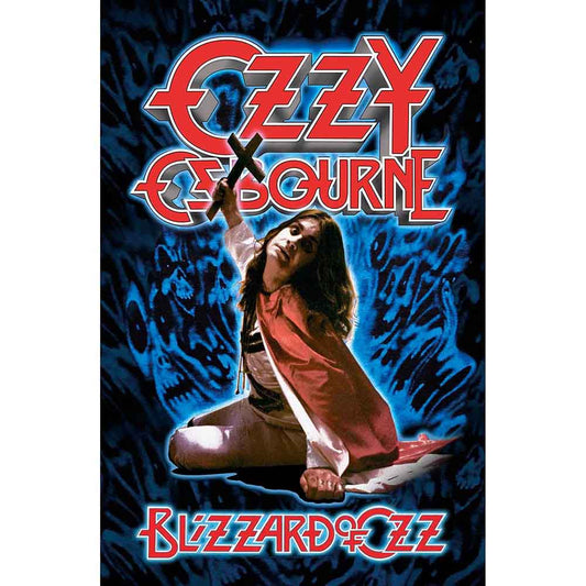 OZZY OSBOURNE - Blizzard Of Ozz Textile Poster