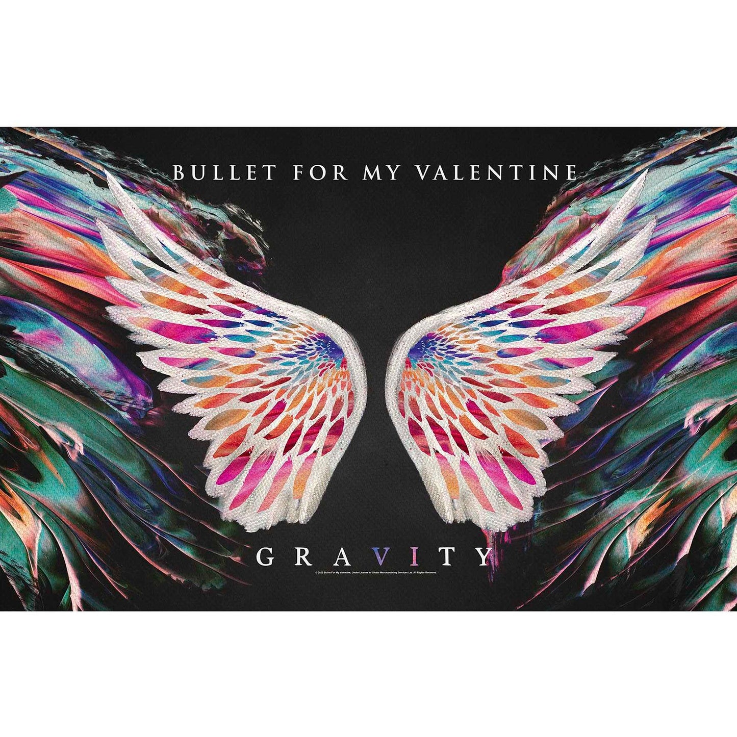 BULLET FOR MY VALENTINE - Gravity Textile Poster