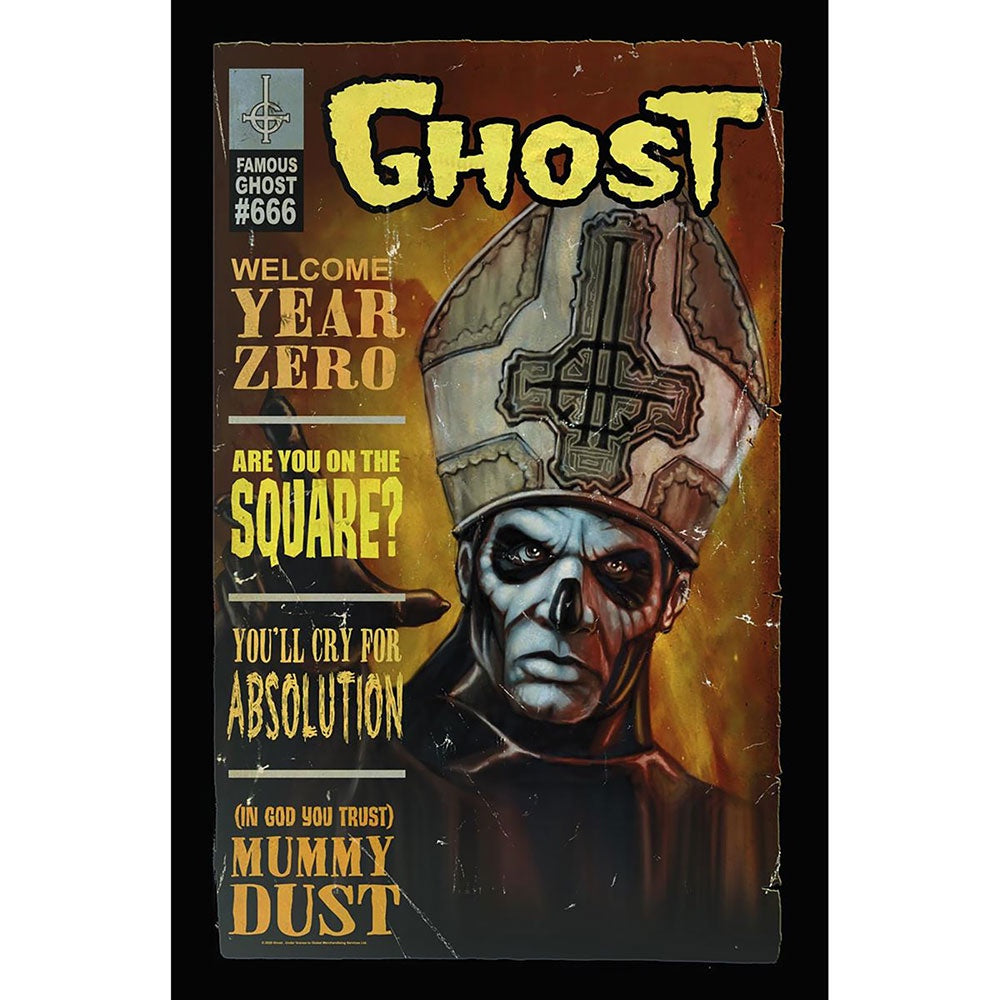 GHOST - Magazine Textile Poster