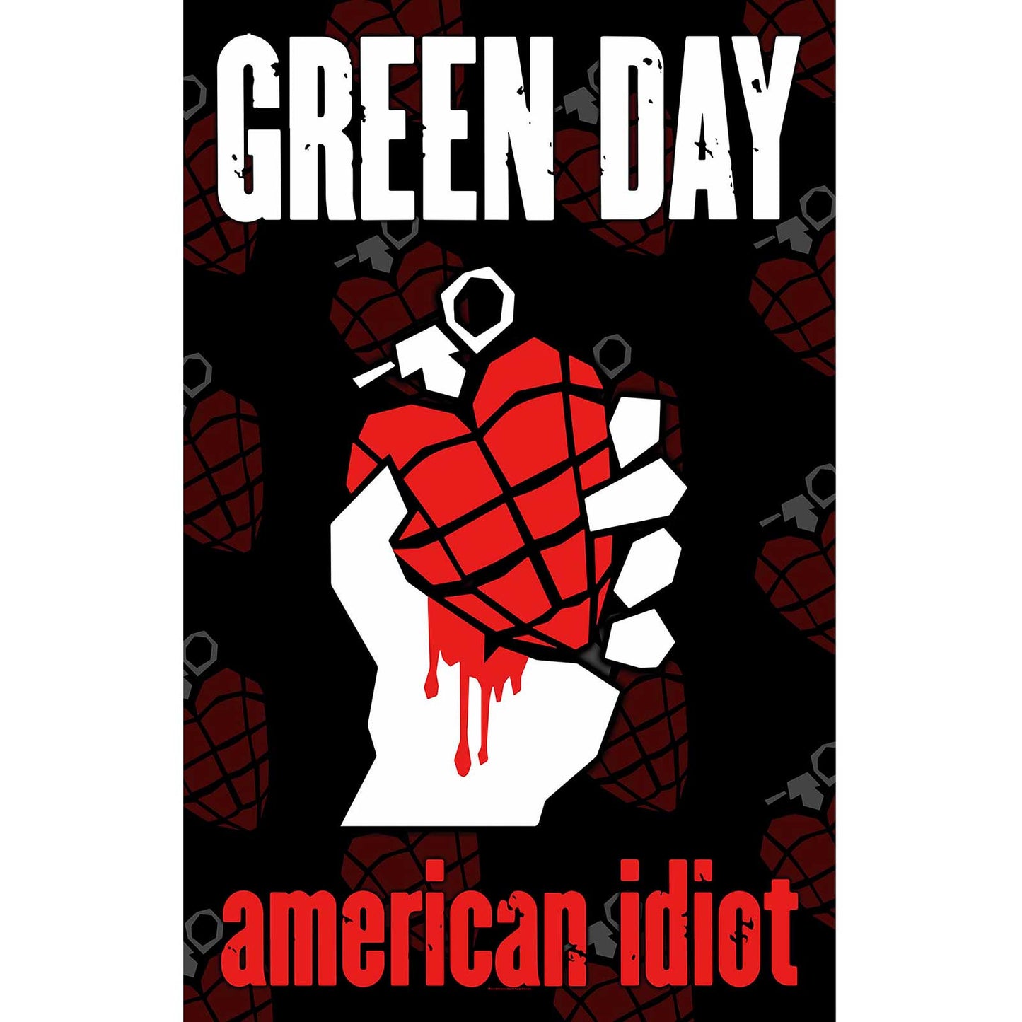 GREEN DAY - American Idiot Textile Poster