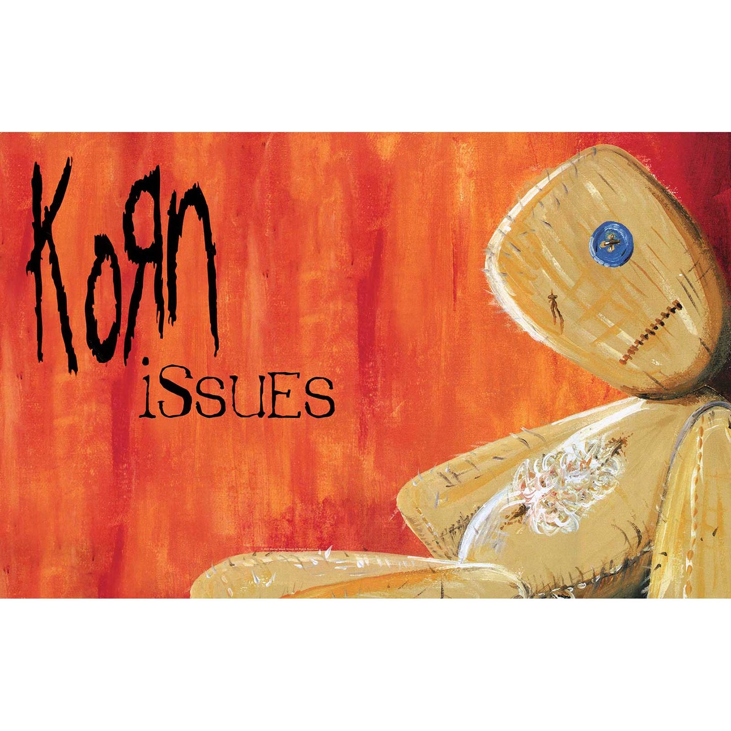 KORN - Issues Textile Poster