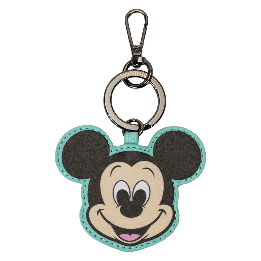 LOUNGEFLY : DISNEY - 100th Anniversary Mickey Head Bag Charm