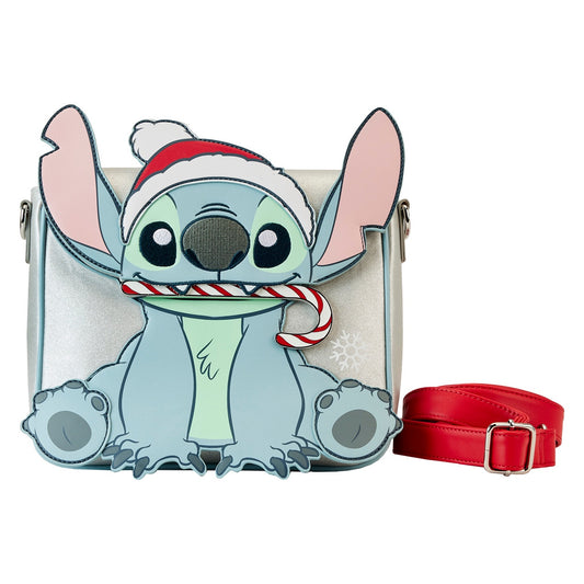 LOUNGEFLY : DISNEY - Stitch Holiday Cosplay Crossbody Bag