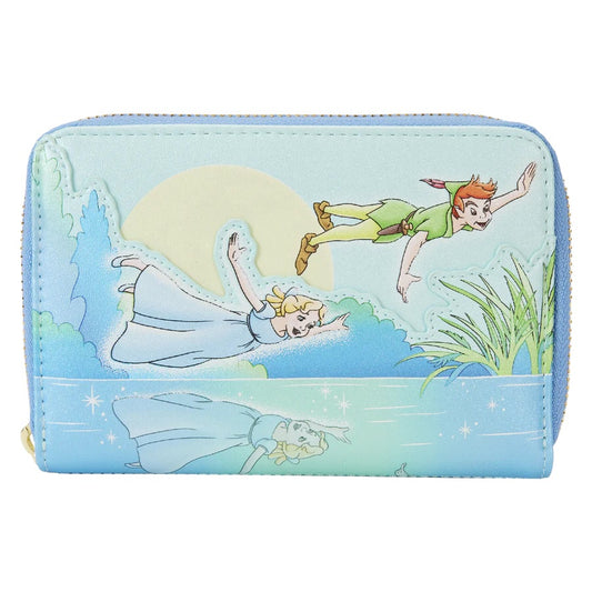 LOUNGEFLY : DISNEY - Peter Pan You Can Fly Glow Zip Purse