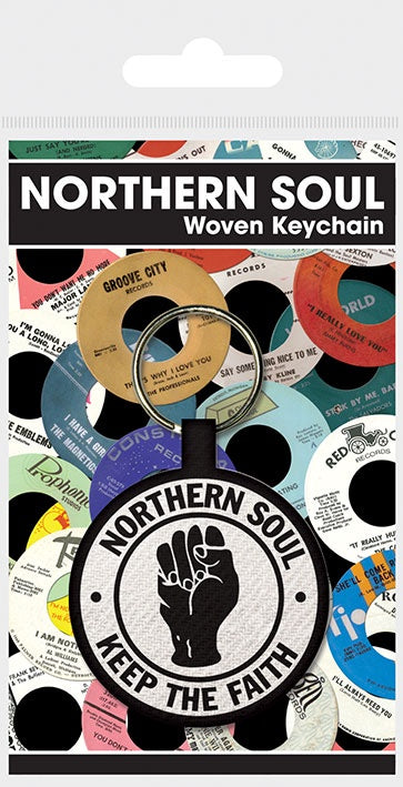 NORTHERN SOUL - Logo Woven Keyring