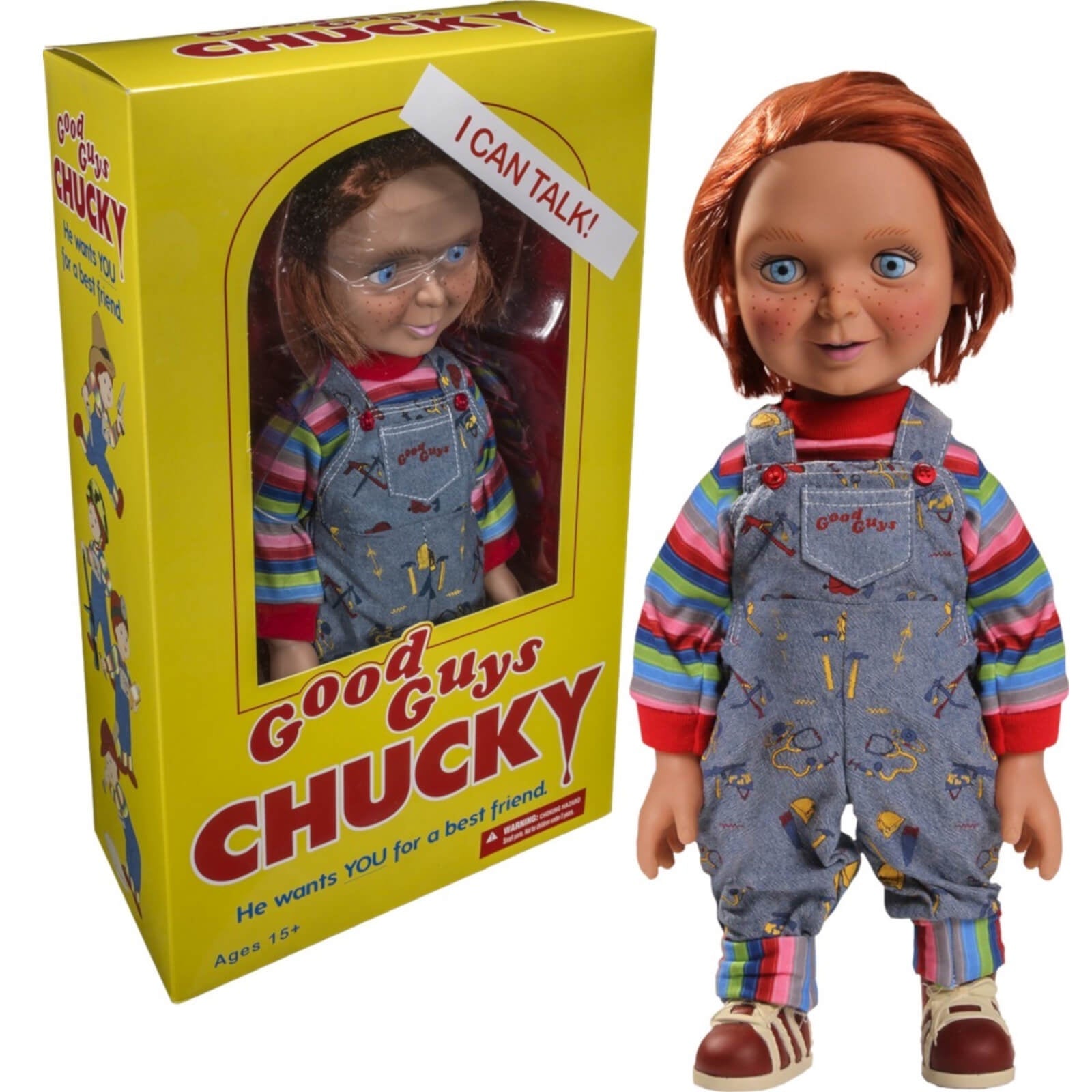 CHILD'S PLAY - Good Guy Chucky Talking Mezco Figure 15