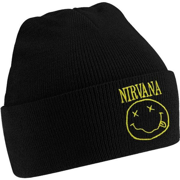 NIRVANA - Smiley Logo Beanie