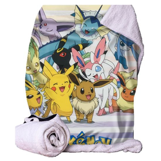 POKEMON - Eevee Evolutions Throw 100x150cm