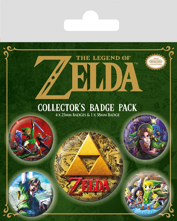 ZELDA - Classic Badge Pack