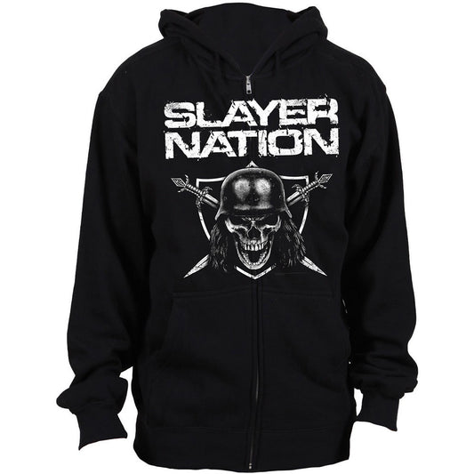 SLAYER - Slayer Nation Zip Hoodie