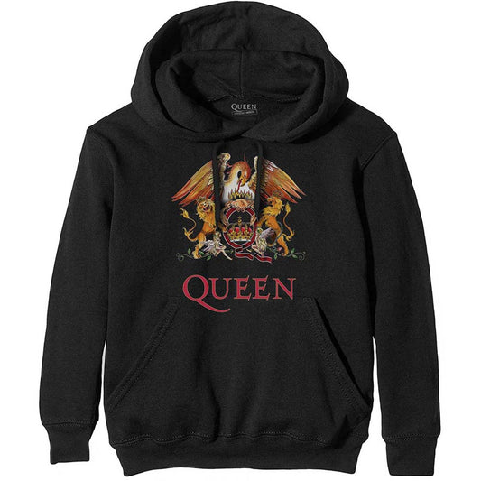 QUEEN - Crest Pullover Hoodie