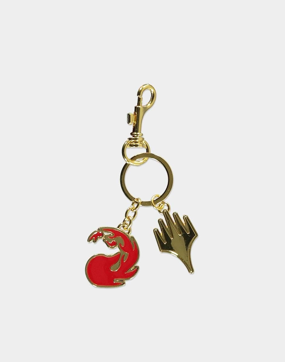 MAGIC THE GATHERING - Red Mana Metal Keyring