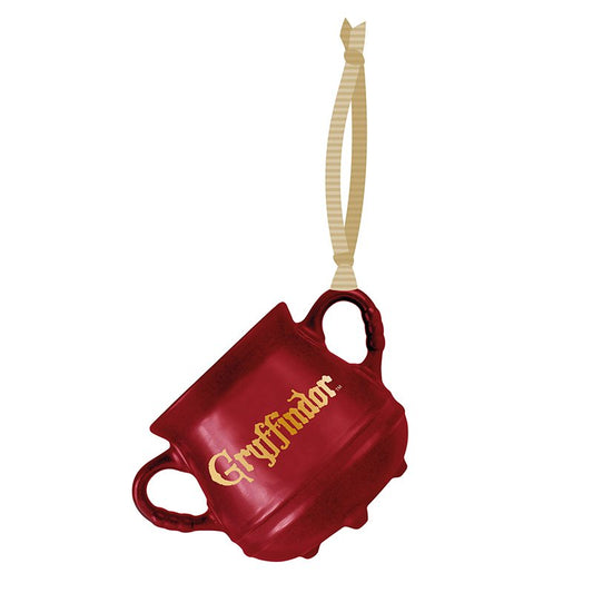 HARRY POTTER - Gryffindor Cauldron Christmas Decoration