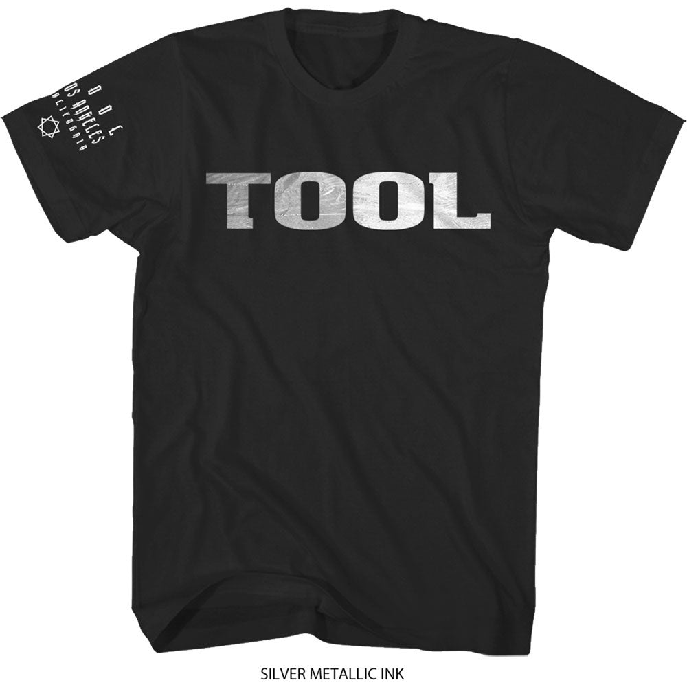 TOOL - Metallic Silver Logo T-Shirt