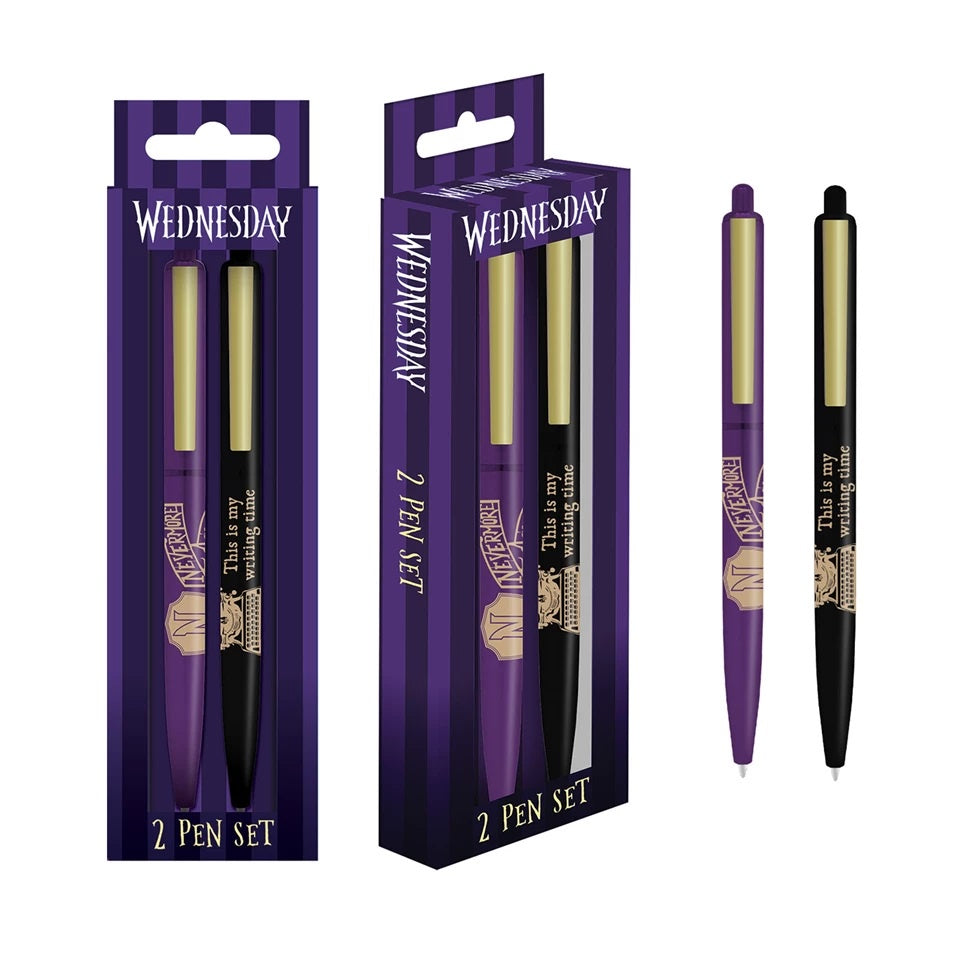 WEDNESDAY - Nevermore Pen Set