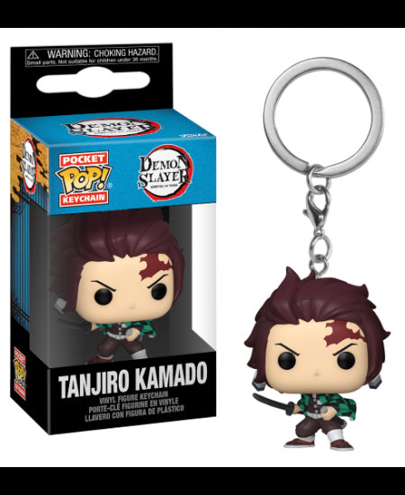 DEMON SLAYER - Tanjiro Kamado Funko Pocket Pop! Keychain