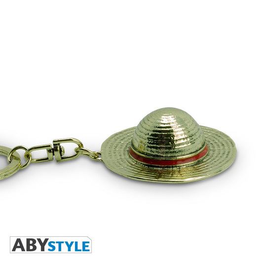 ONE PIECE - Luffy's Hat Metal Keyring