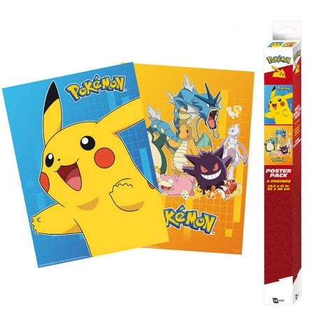 POKEMON - Colourful Characters Chibi Posters Pack