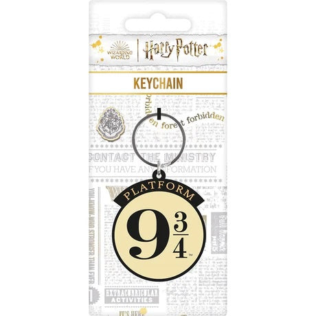 HARRY POTTER - Platform 9 3/4 Rubber Keyring RK39498C