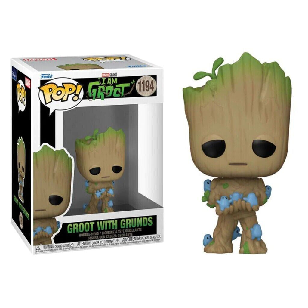 MARVEL : I AM GROOT - Groot With Grunds #1194 Funko Pop!