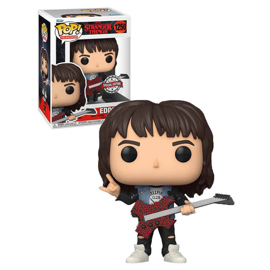 STRANGER THINGS - Eddie (Guitar) #1250 Funko Pop!