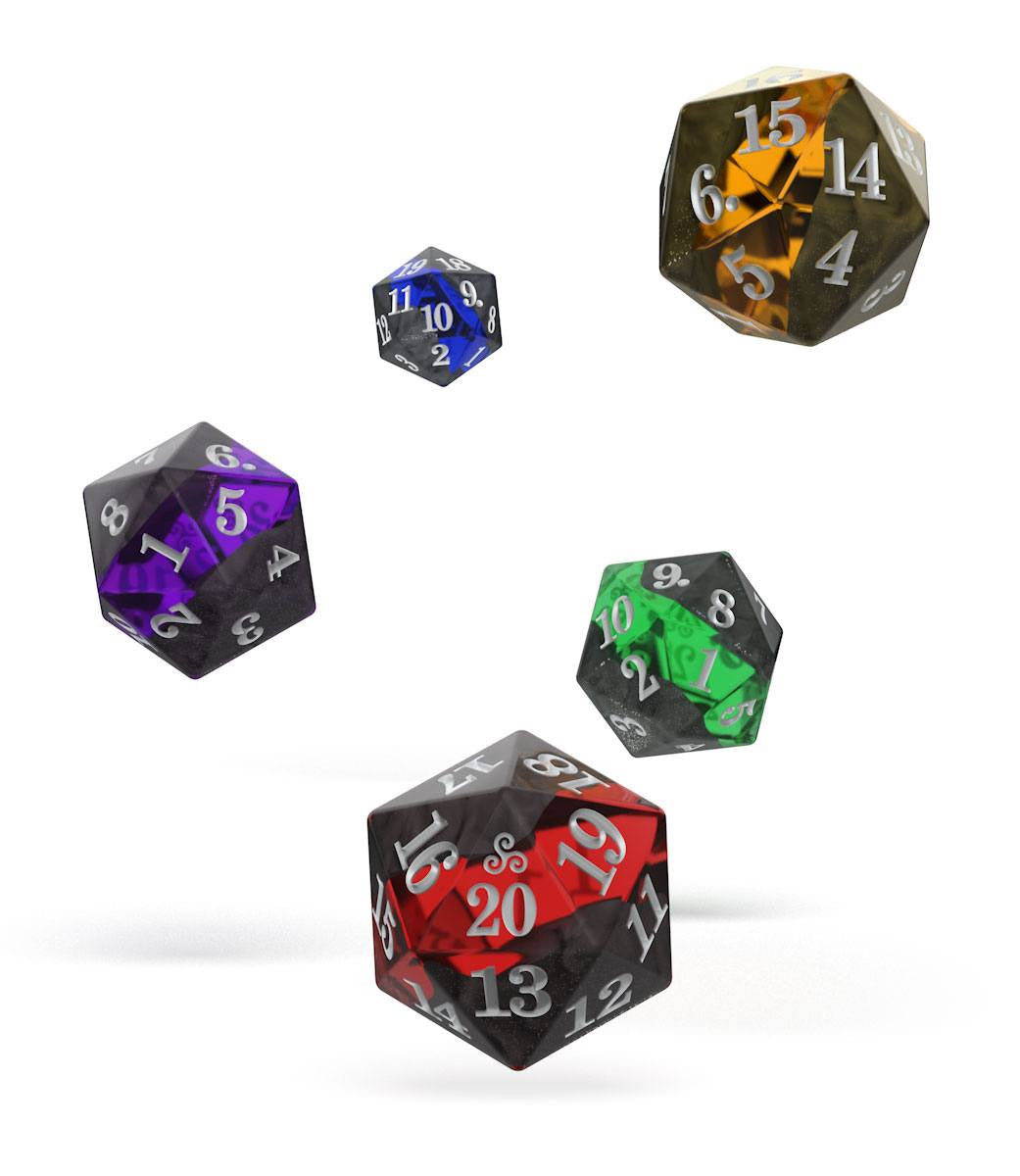 OAKIE DOAKIE - Enclave D20 Spindown Dice Set (5)